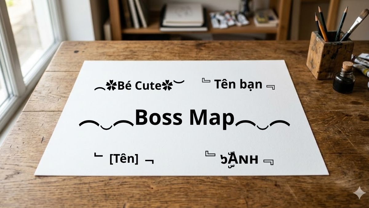 Tên game kí tự đặc biệt ngoặc trên dưới đẹp 