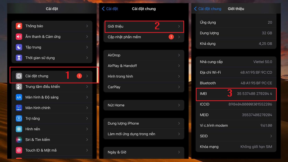 Cách Kiểm tra ngày kích hoạt iPhone bằng IMEI bước 1