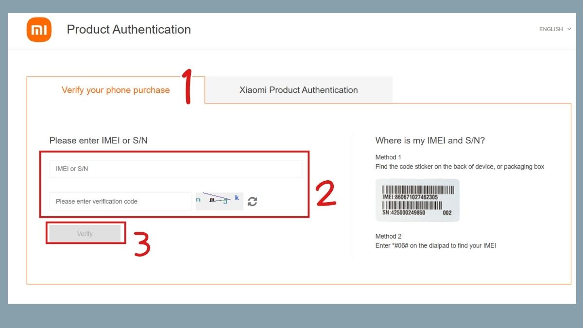Cách kiểm tra ngày kích hoạt Xiaomi bước 1