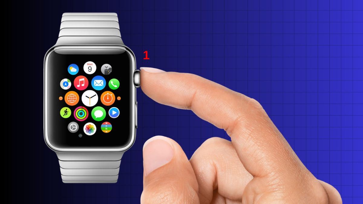 Cách kiểm tra Pin đồng hồ Apple Watch trong cài đặt bước 1