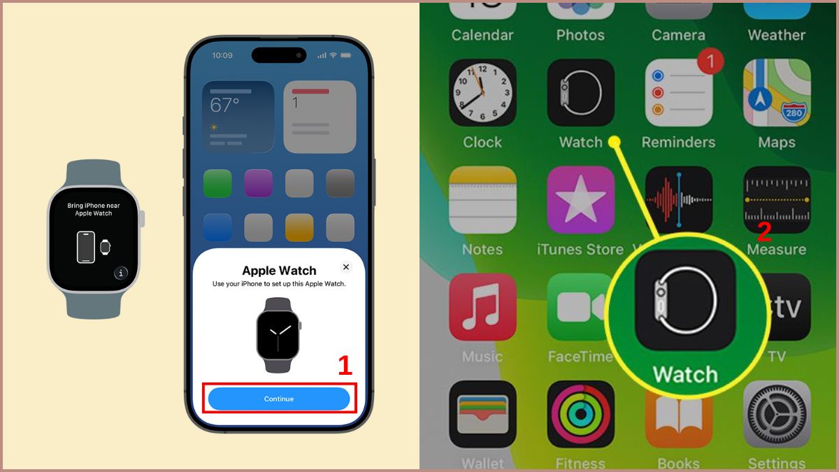 cách Kiểm tra Pin Apple Watch qua ứng dụng Watch bước 1