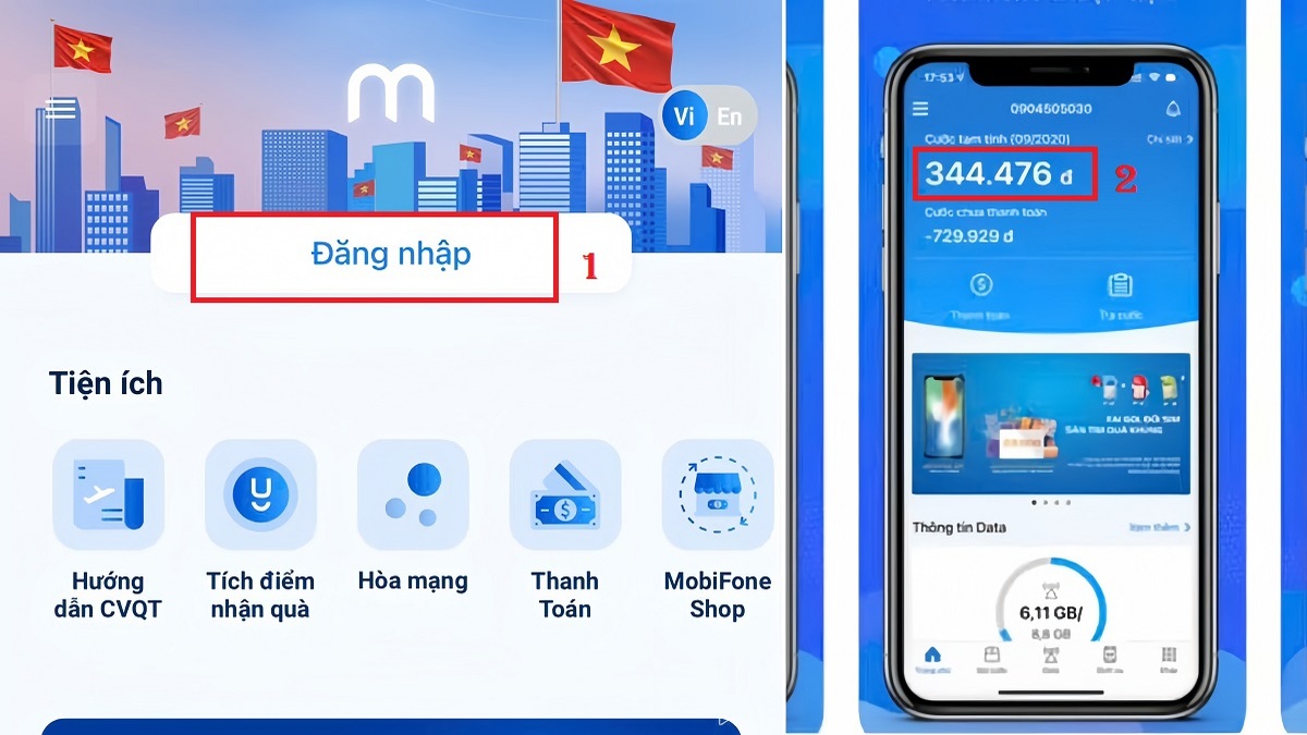 Cách Kiểm tra số dư tài khoản MobiFone qua ứng dụng