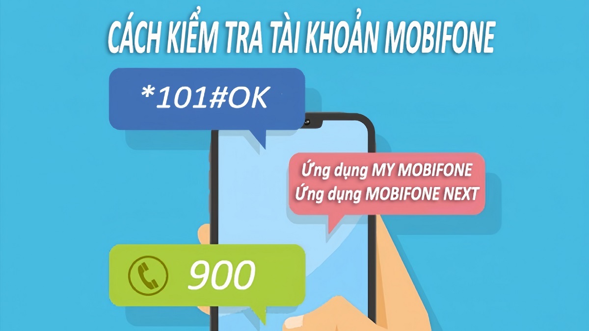 Cách kiểm tra số dư tài khoản Mobifone trả trước, trả sau