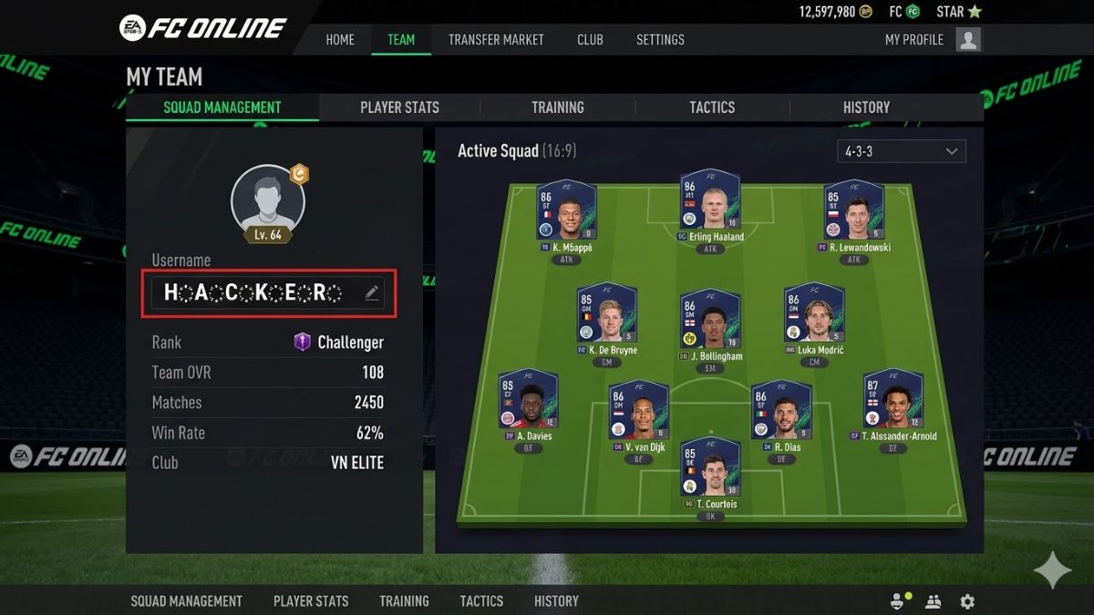 Tổng hợp ký tự đặc biệt FC Online đẹp, độc đáo nhất