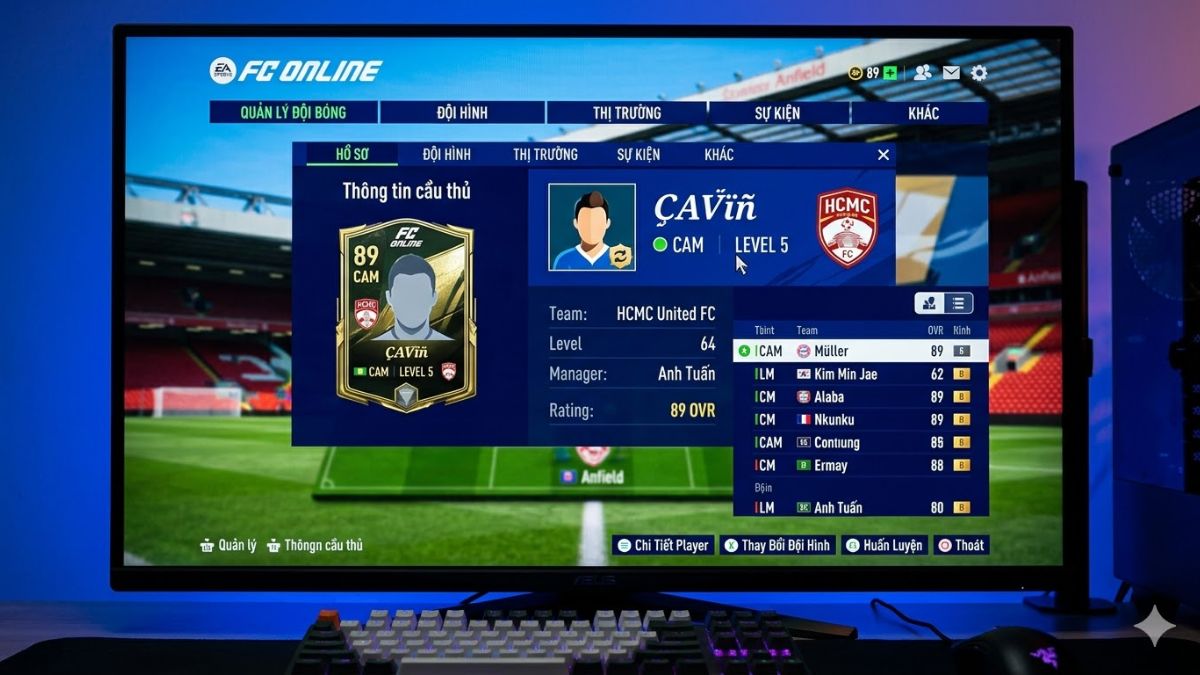 Tổng hợp ký tự đặc biệt FC Online chữ cái đẹp