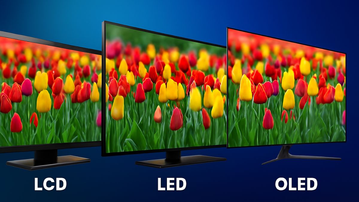 So sánh sự khác biệt giữa màn hình LCD và LED, OLED