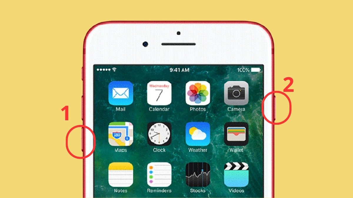 Cách khắc phục liệt màn hình iPhone đối với iphone 8 trở lên bước 2