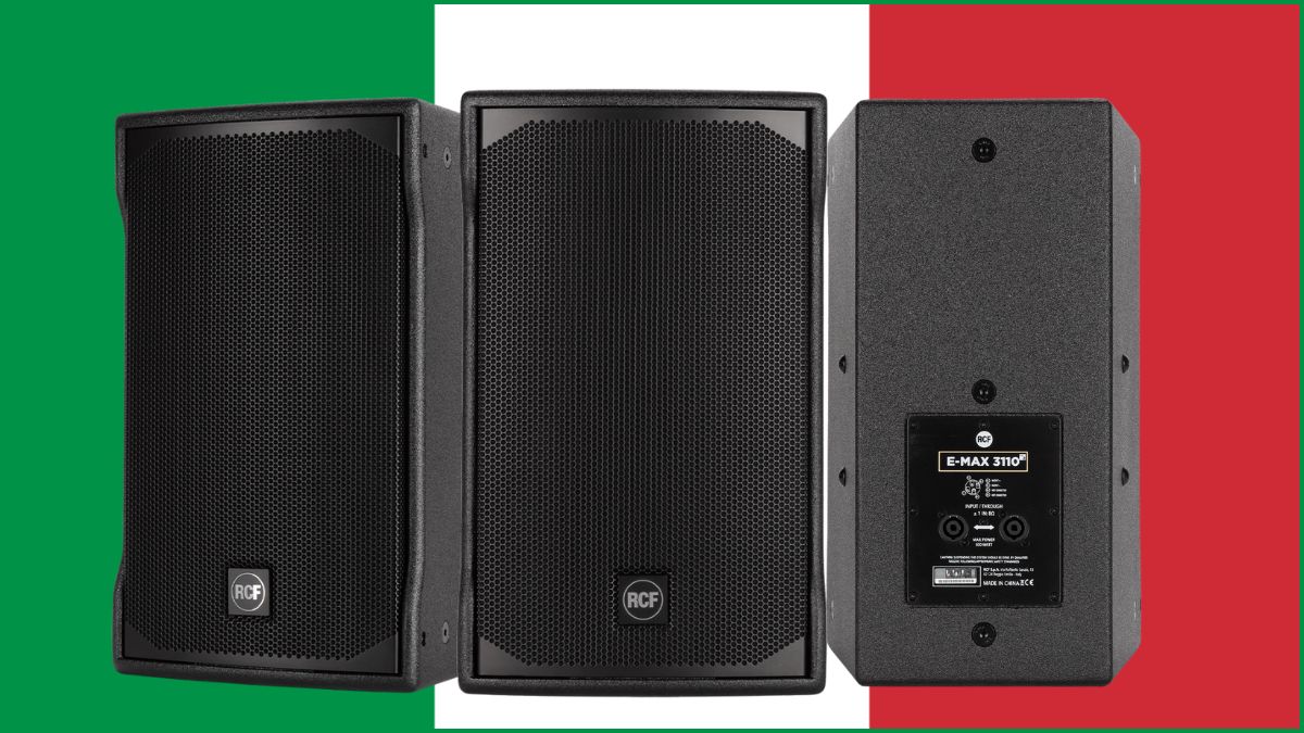 Loa RCF của nước nào RCF E-MAX Series