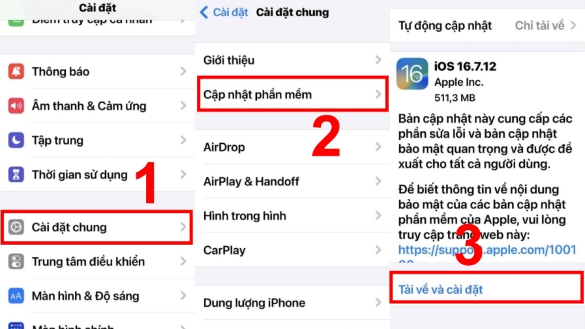 Cách khắc phục lỗi iPhone không nhận được Email cập nhật phần mềm