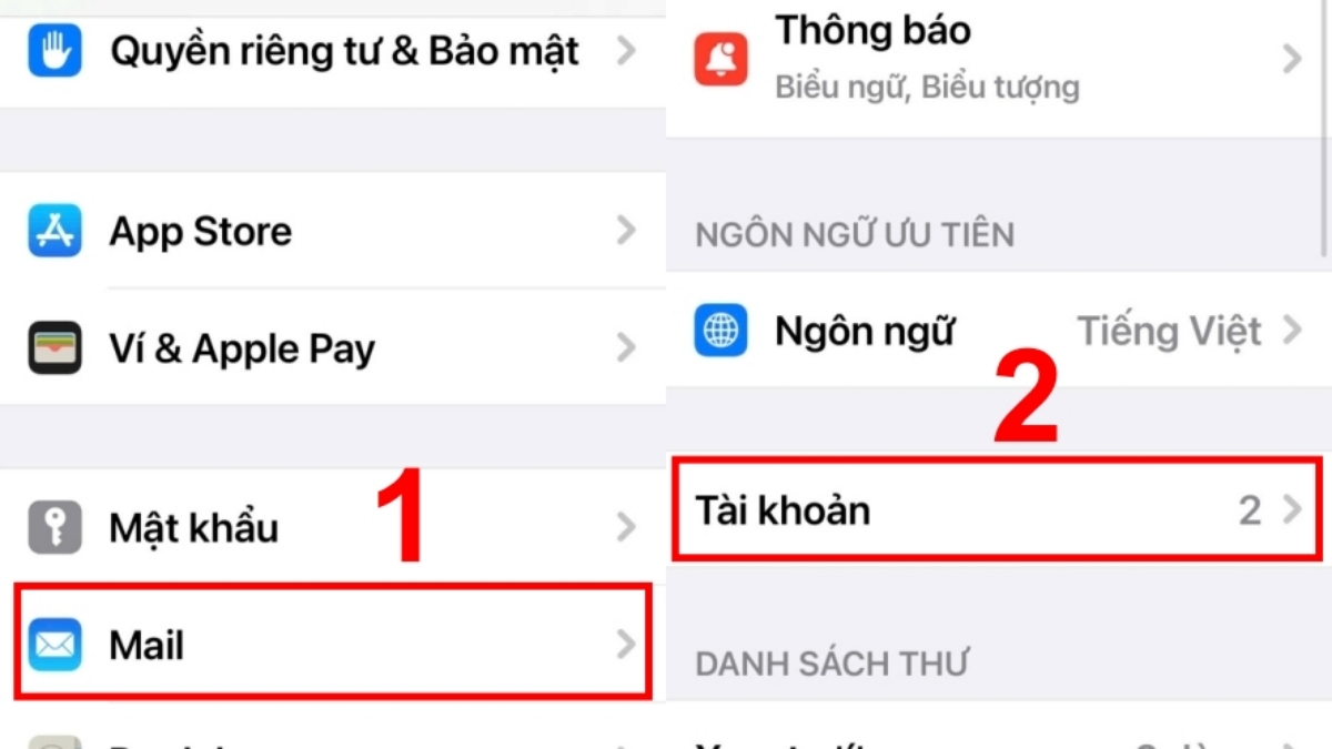 Cách khắc phục lỗi iPhone không nhận được Email bật chế độ hoạt động ngầm bước 2