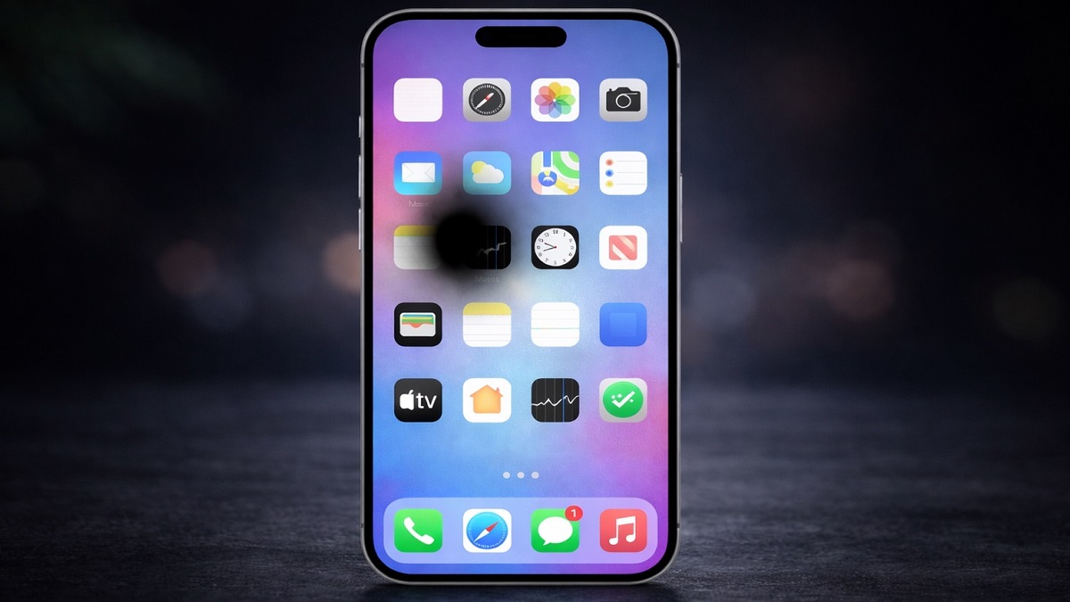 Dấu hiệu nhận biết màn hình iPhone bị đốm đen