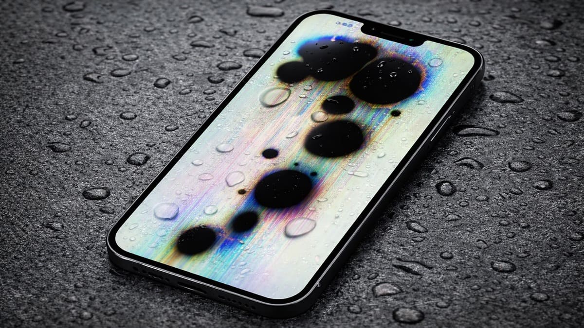 Nguyên nhân màn hình iPhone bị đốm đen