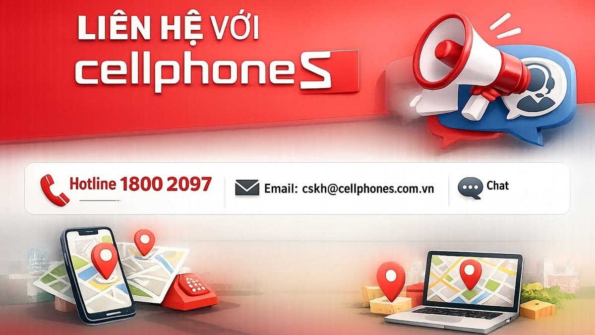 Cách khắc phục màn hình iPhone bị đốm đen liên hệ cellphones