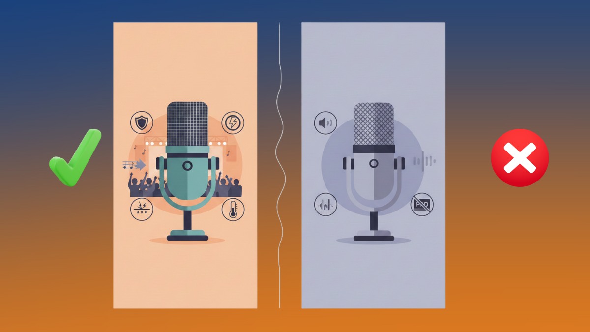 Ưu và nhược điểm của micro điện động là gì