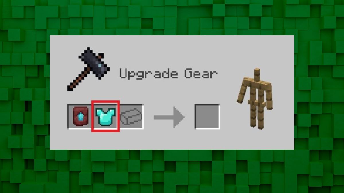 Cách tạo áo giáp trong Minecraft 1.20 51 APK bước 2