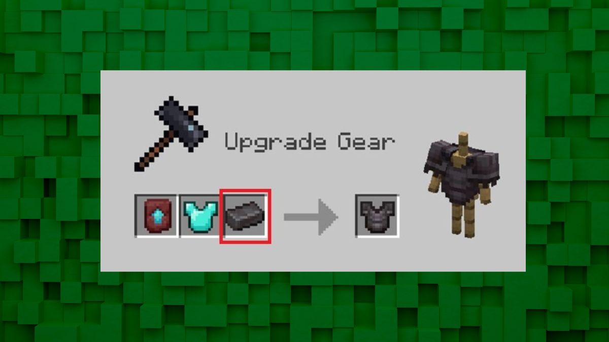 Cách tạo áo giáp trong Minecraft 1.20 51 APK bước 3