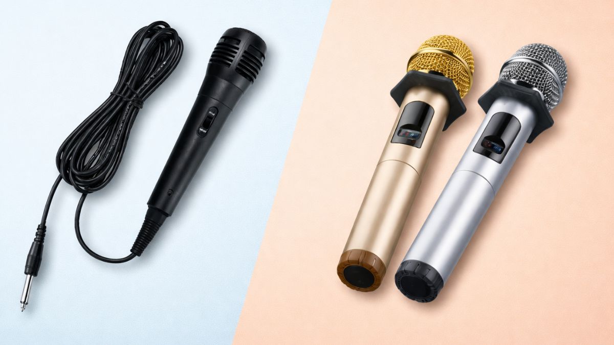 nên dùng micro có dây hay không dây so sánh