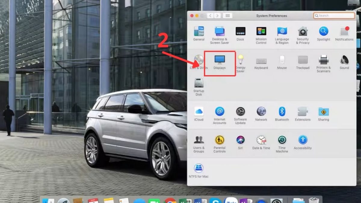 Cách sử dụng Night Shift trên máy tính bước 2