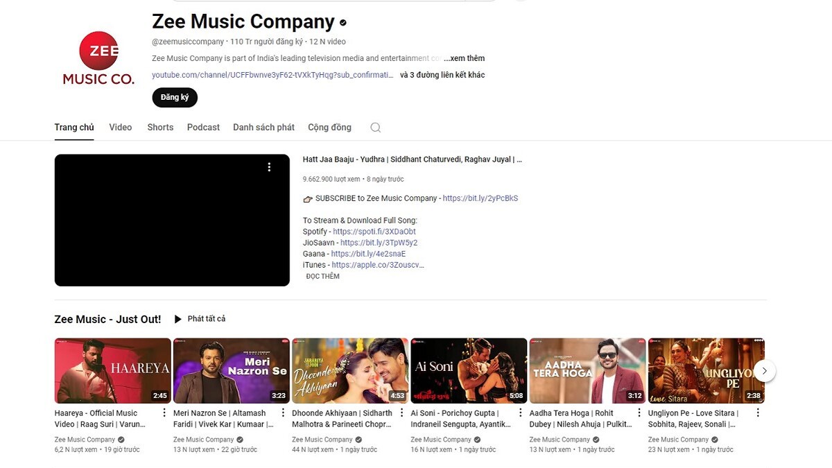 kênh nhận nút kim cương đỏ Youtube tại Việt Nam