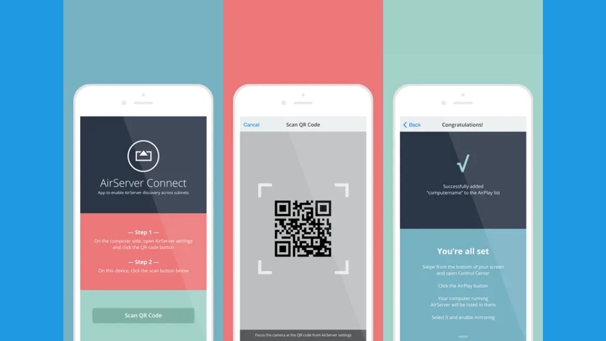 Cách phản chiếu màn hình iPhone lên Macbook bằng App AirServer