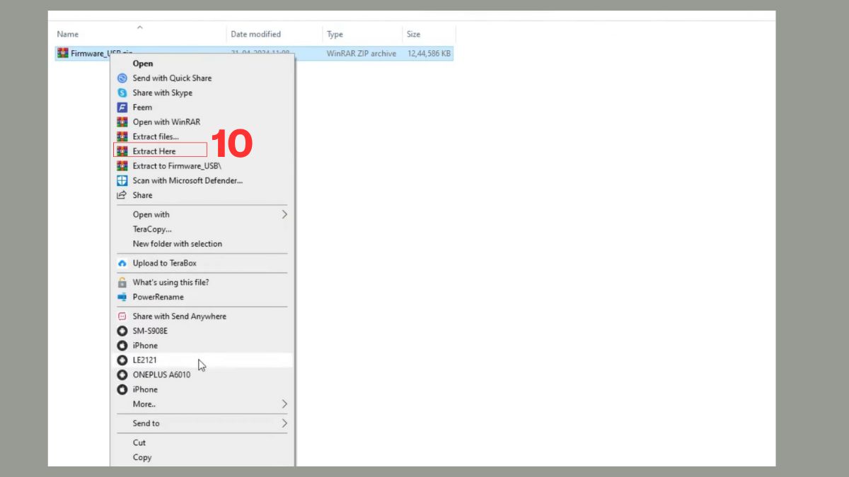 cách Reset loa thanh Samsung bằng phần mềm bước 3-3