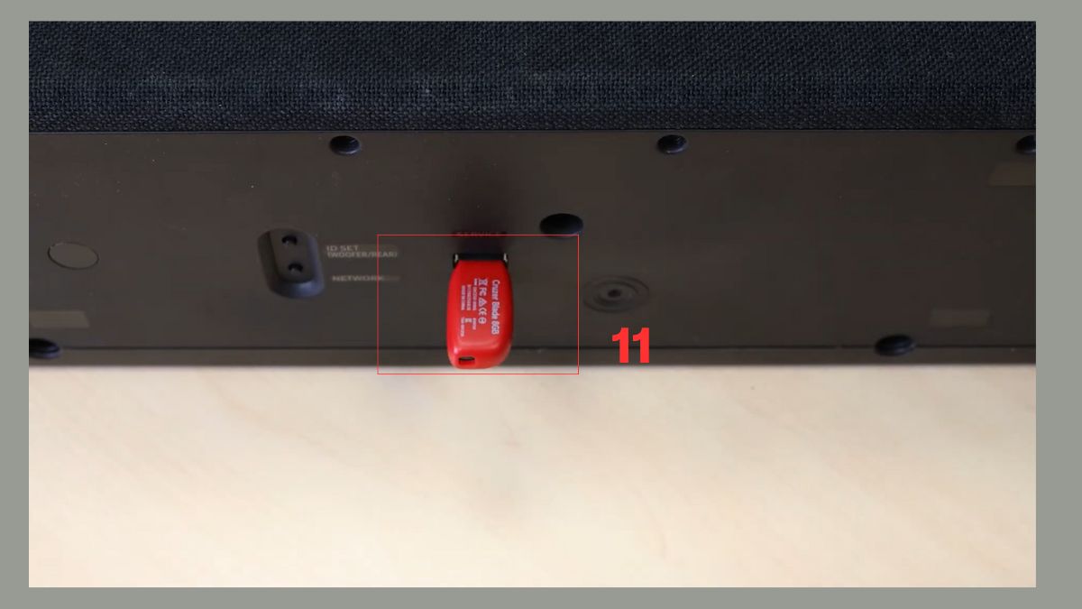 cách Reset loa thanh Samsung bằng phần mềm bước 4