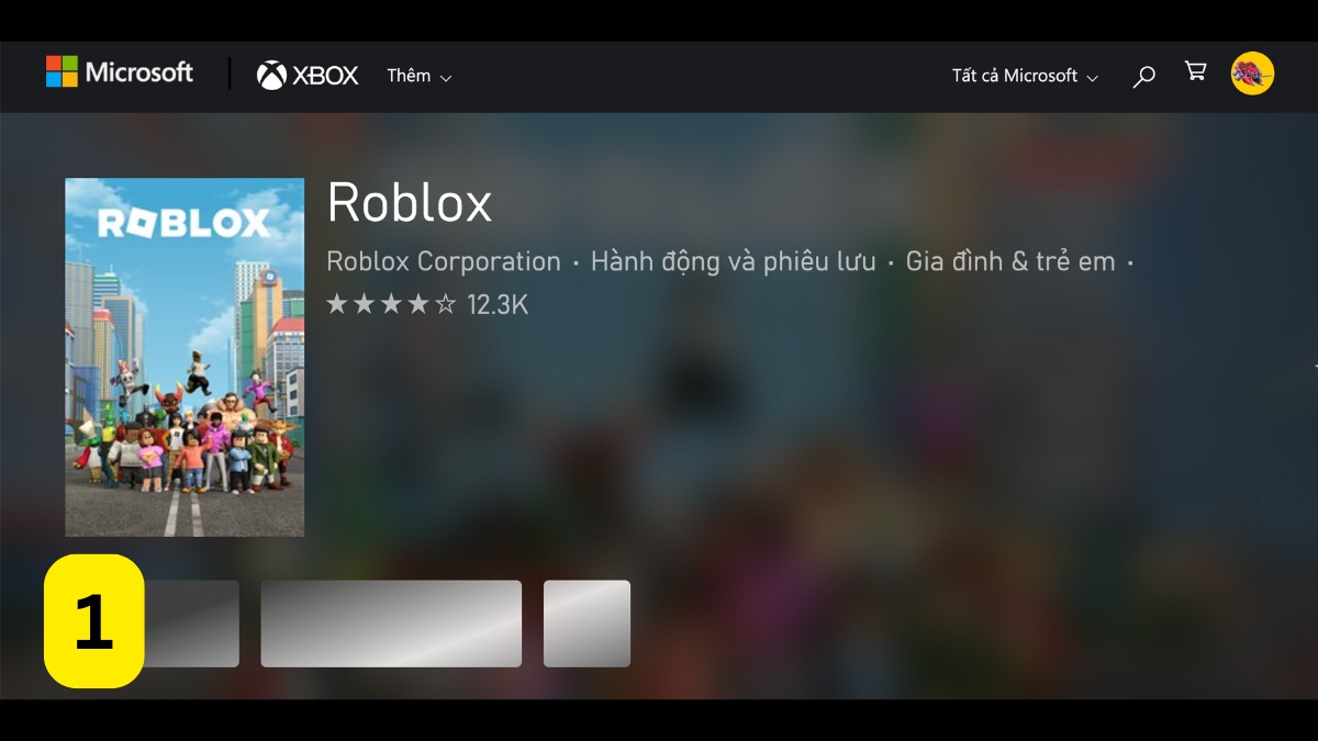 Cách tải, cài đặt Roblox PC trên máy tính bước 1