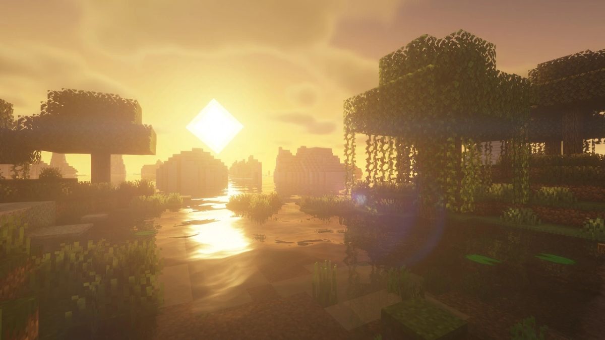 shader Minecraft 1.21 hiệu ứng đẹp cho máy tính