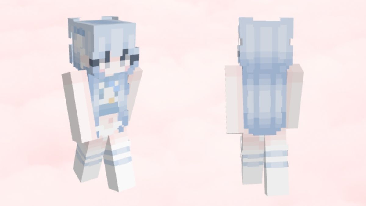 Skin minecraft nữ bánh bèo