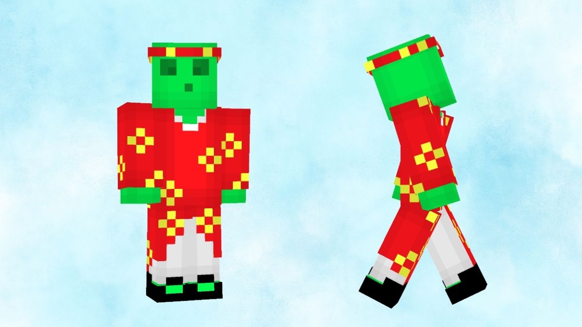 hình ảnh nền Skin Minecraft tết đẹp nhất