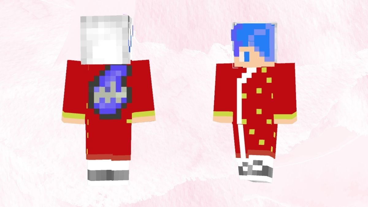 Skin Minecraft tết dành cho nam