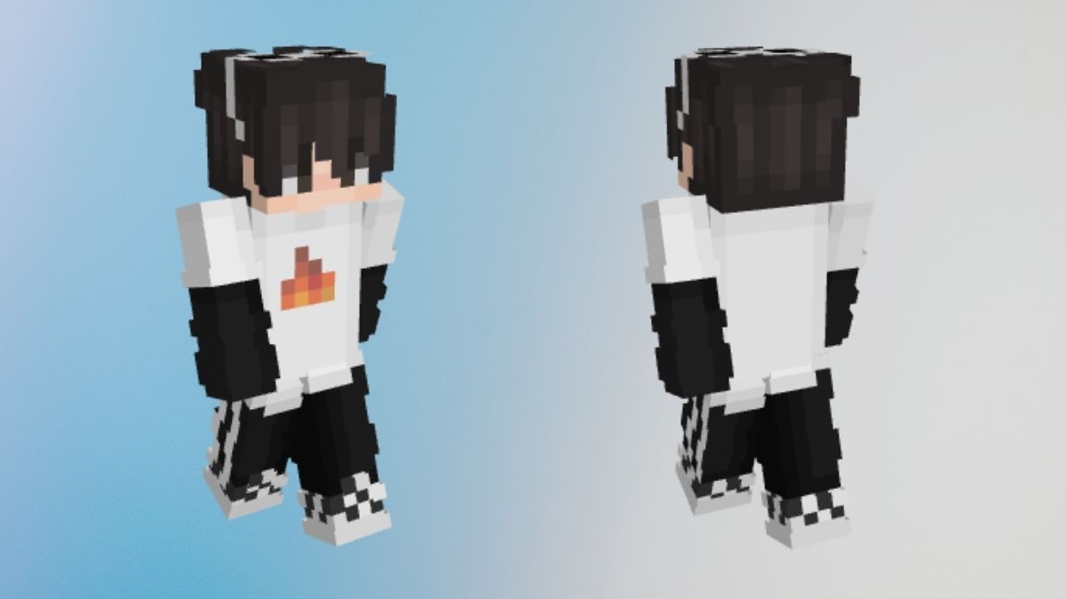 Skin Minecraft nam đơn giản