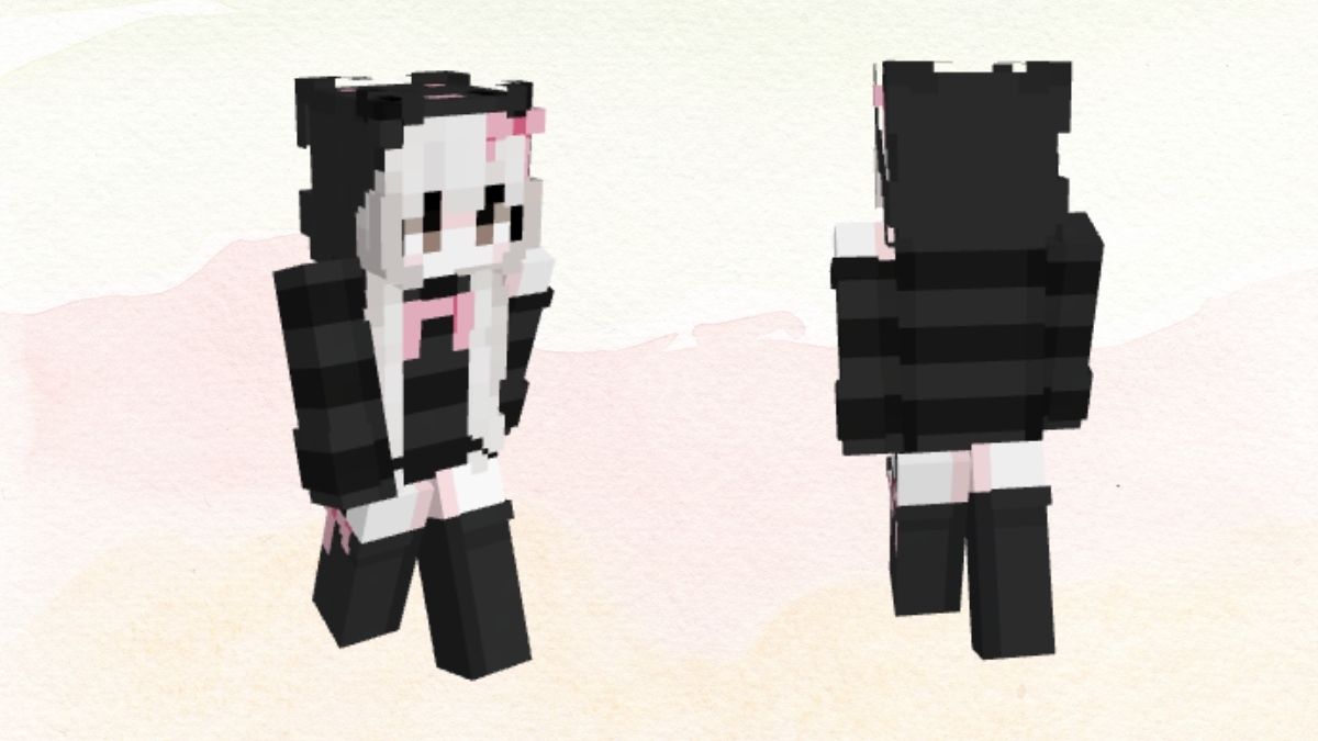 tải Skin Minecraft nữ hài hước