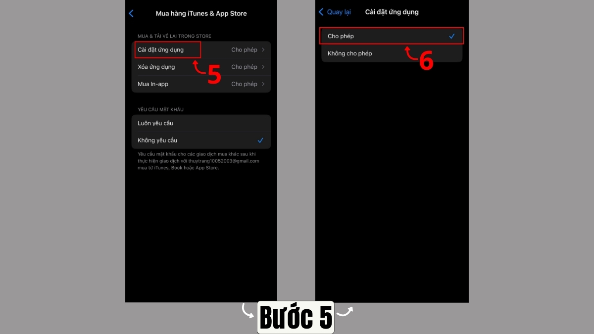 Cách tải lại App Store trên iPhone kiểm tra hạn chế bước 5