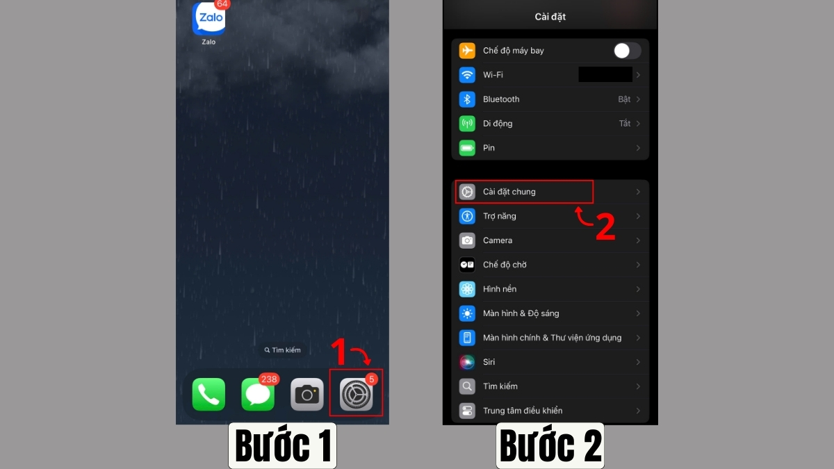 Cách tải lại App Store trên iPhone khôi phục cài đặt gốc bước 1