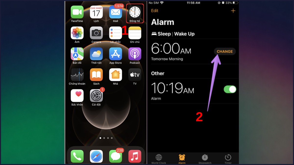 cách sửa lỗi tại sao chuông báo thức iphone kêu nhỏ kiểm tra âm lượng bước 1