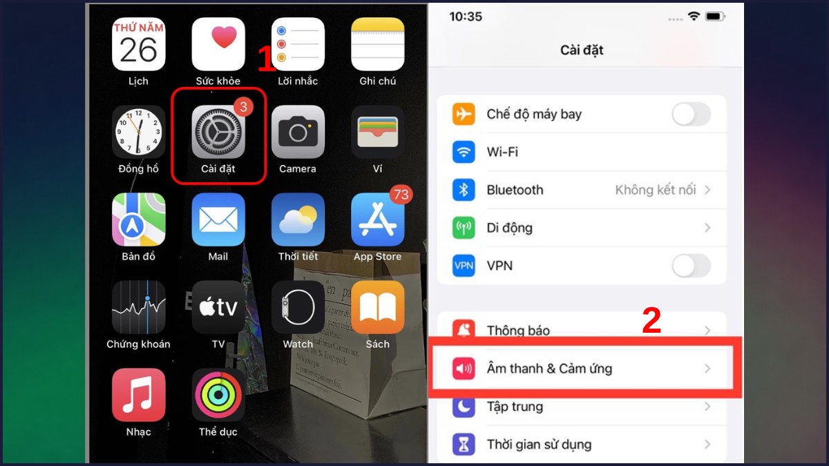 Cách khắc phục tại sao lỗi báo thức trên iPhone kêu nhỏ bước 1