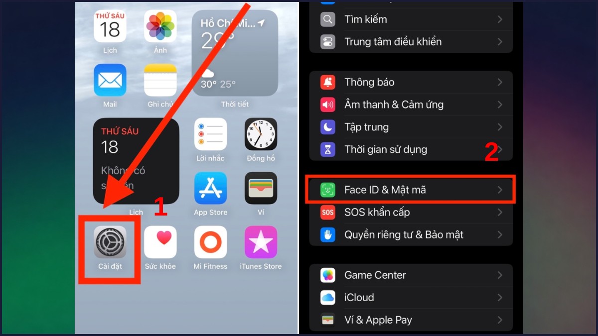Cách khắc phục tại sao lỗi báo thức trên iPhone kêu nhỏ trong tính năng Attention Aware bước 1