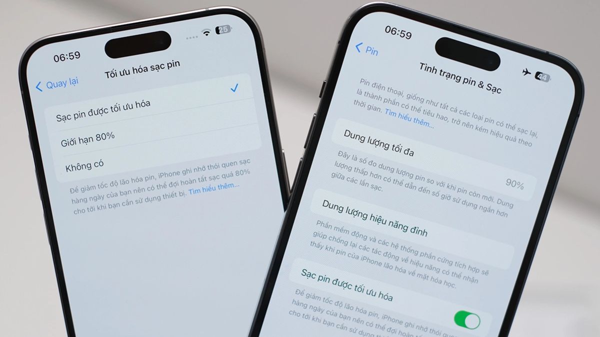iPhone cũ dung lượng còn bao nhiêu là tốt nhất