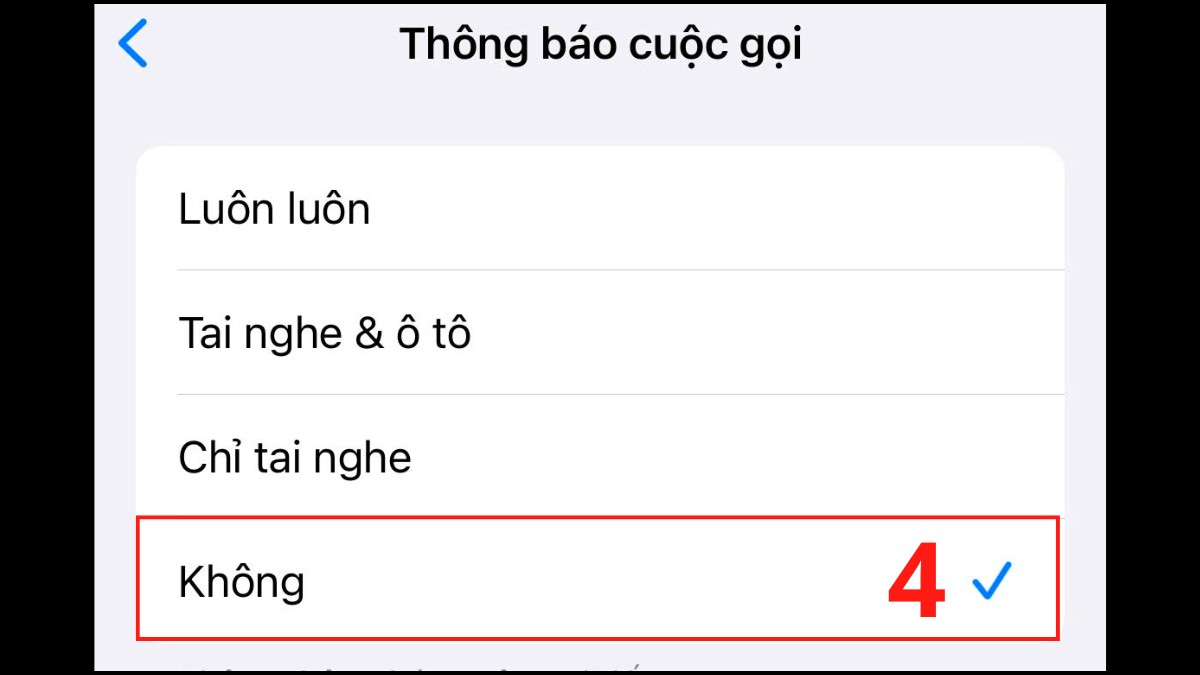 Cách tắt đọc tên người gọi đến trên iPhone bước 3
