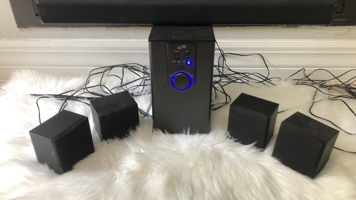 top loa vi tính nghe nhạc hay nhất hiện nay iLive Electronics 5.1 Home Theater System