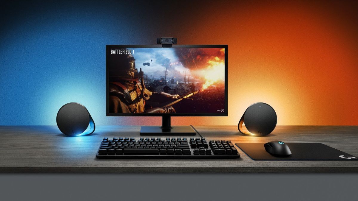 top loa vi tính nghe nhạc hay nhất hiện nay Logitech G560 Lightsync