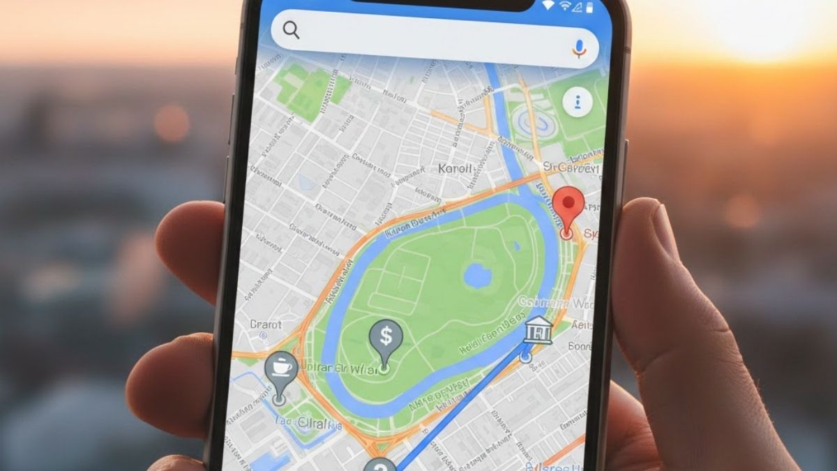 ứng dụng trên thiết bị di động google map