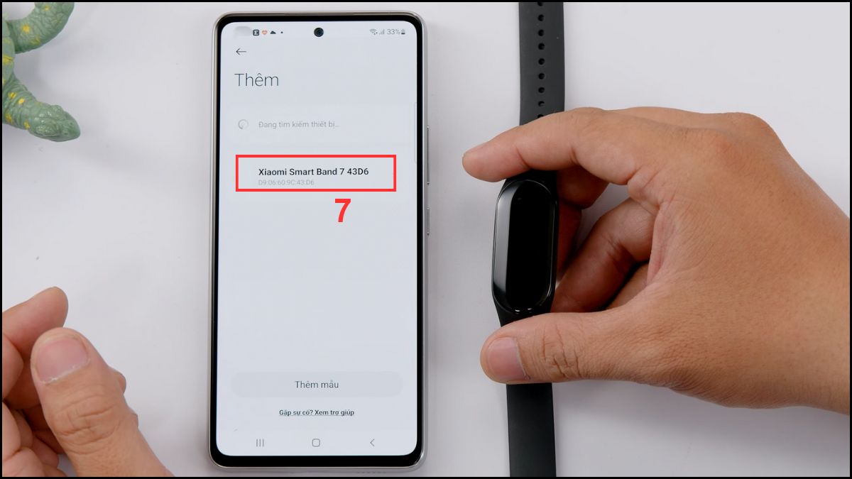 Cách sử dụng vòng đeo tay thông minh bước 5