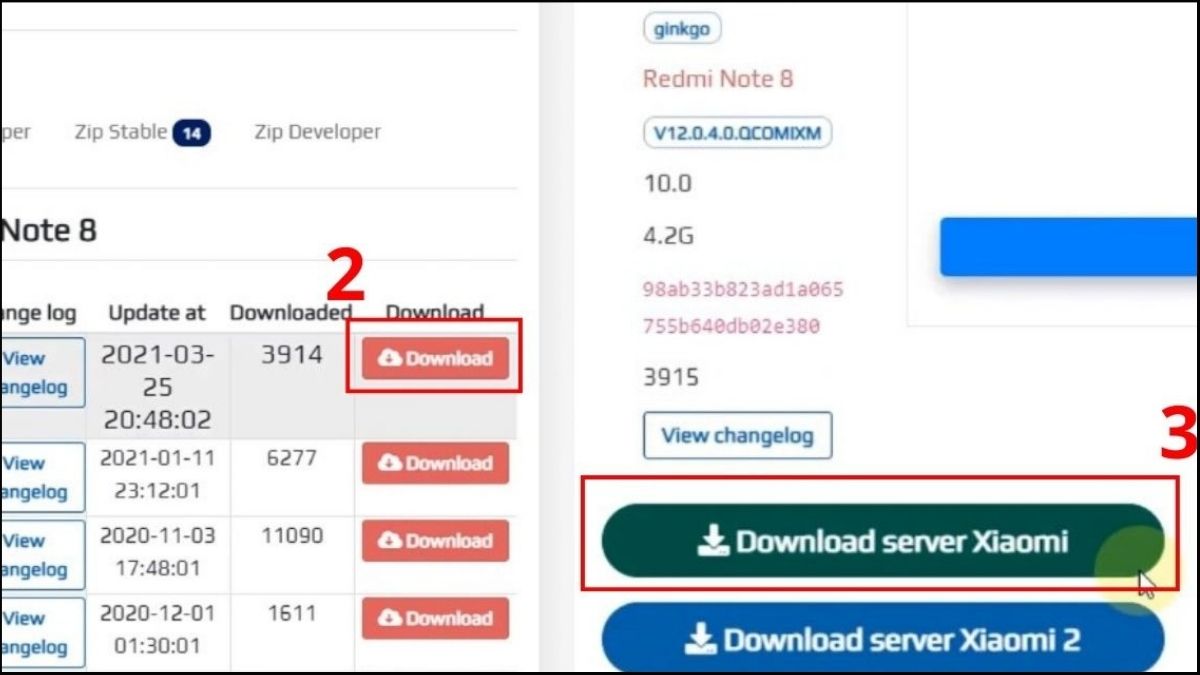 Cách khắc phục lỗi Xiaomi bị treo logo Fastboot Cài ROM từ phần mềm Mi Flash Tool bằng máy tính bước 2