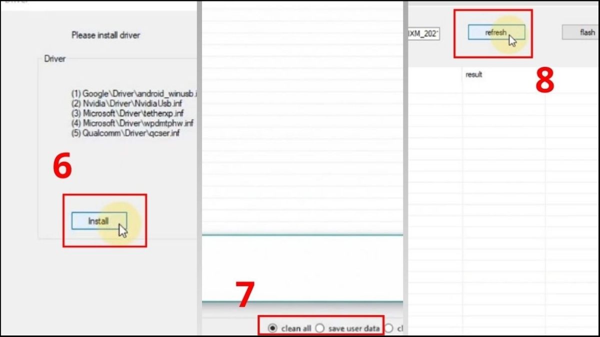 Cách khắc phục lỗi Xiaomi bị treo logo Fastboot Cài ROM từ phần mềm Mi Flash Tool bằng máy tính bước 5