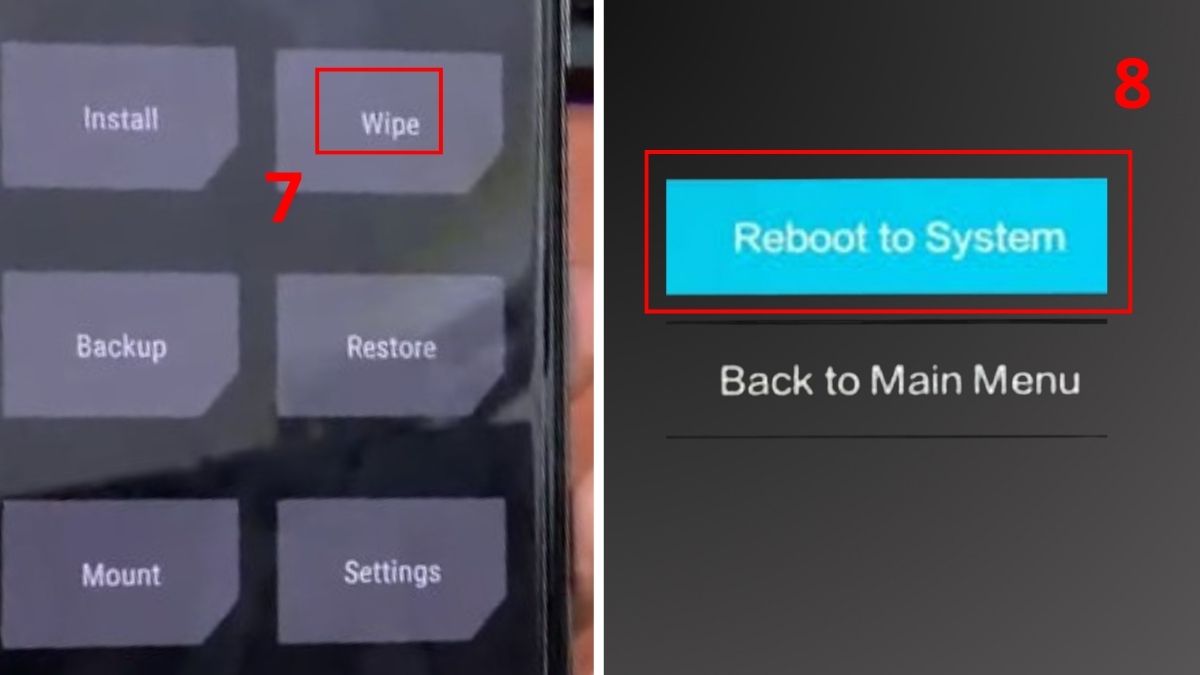 Cách khắc phục lỗi Xiaomi bị treo logo Fastboot Cài ROM bằng TWRP Recovery bước 5