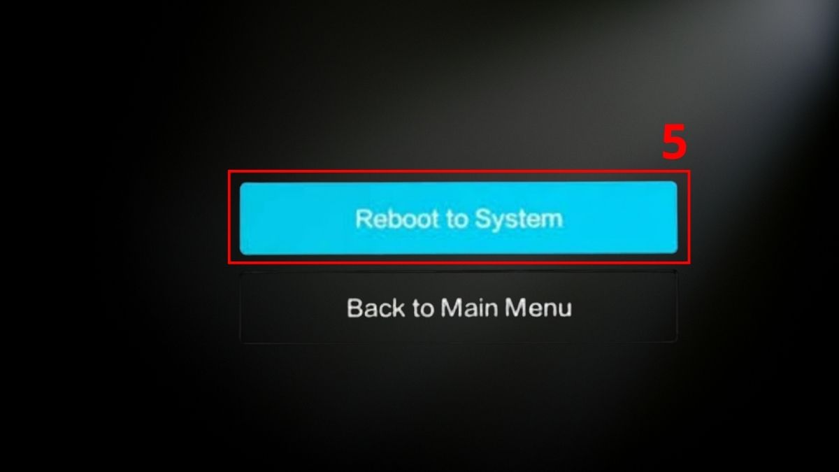 Cách khắc phục lỗi Xiaomi bị treo logo Fastboot dùng chế độ recovery mode bước 5