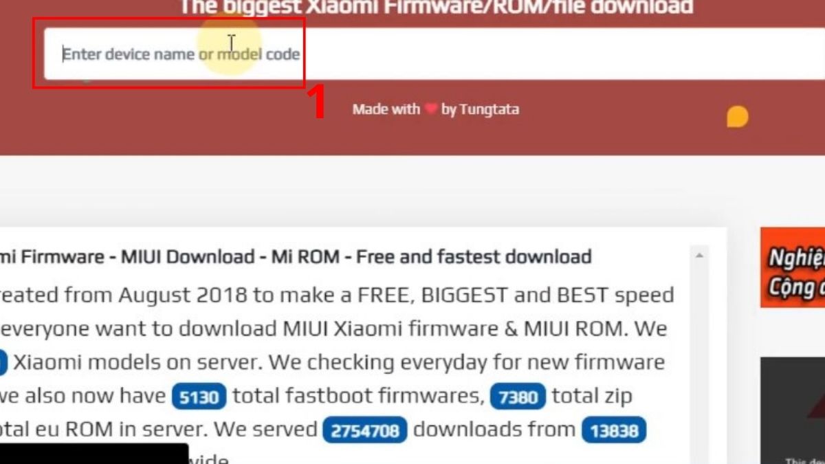 Cách khắc phục lỗi Xiaomi bị treo logo Fastboot Cài ROM từ phần mềm Mi Flash Tool bằng máy tính bước 1