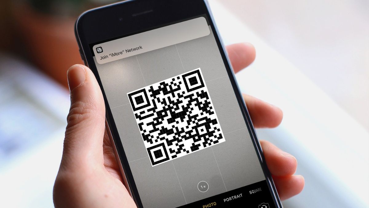Cách quét mã QR trên iPhone bằng camera bước 3